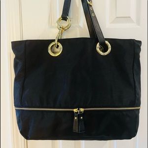 JPK Paris75 jumbo tote with Burberry scarf nwot